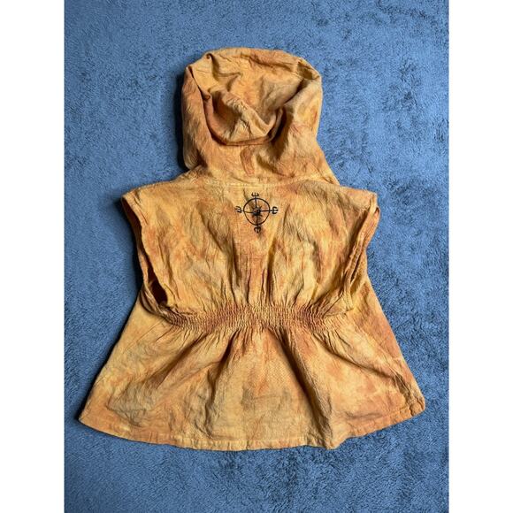 Kathmandu Trading Nepal Boho Joggers Hoodie Set Sleeveless Shirt Pants S/M - Picture 2 of 12